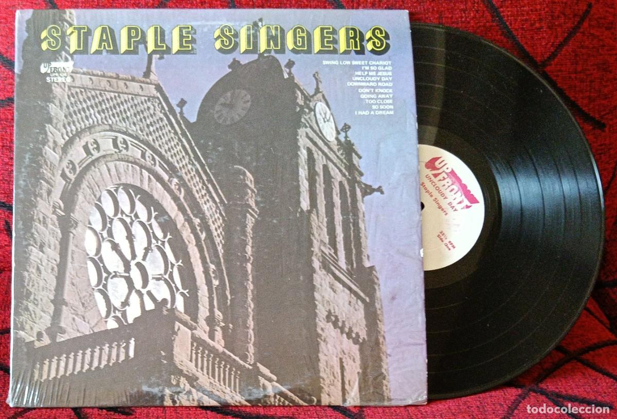 Discos de vinilo: STAPLE SINGERS ** Uncloudy Day ** USA LP VINILO
