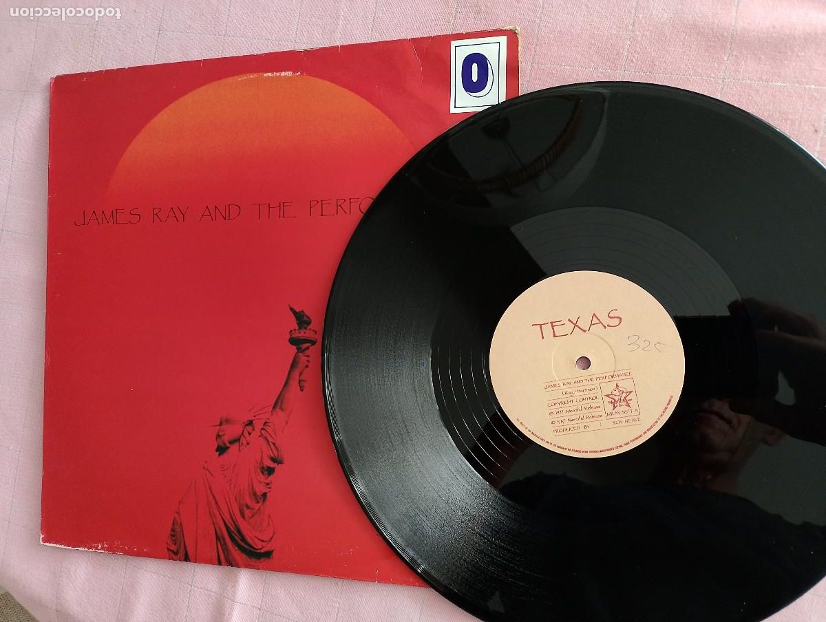 Discos de vinilo: James Ray And The Performance &ndash; Texas 1987 - Foto 4