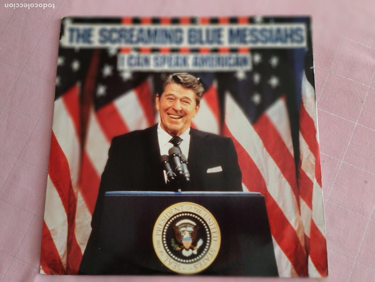 Discos de vinilo: The Screaming Blue Messiahs &ndash; I Can Speak American, 1988