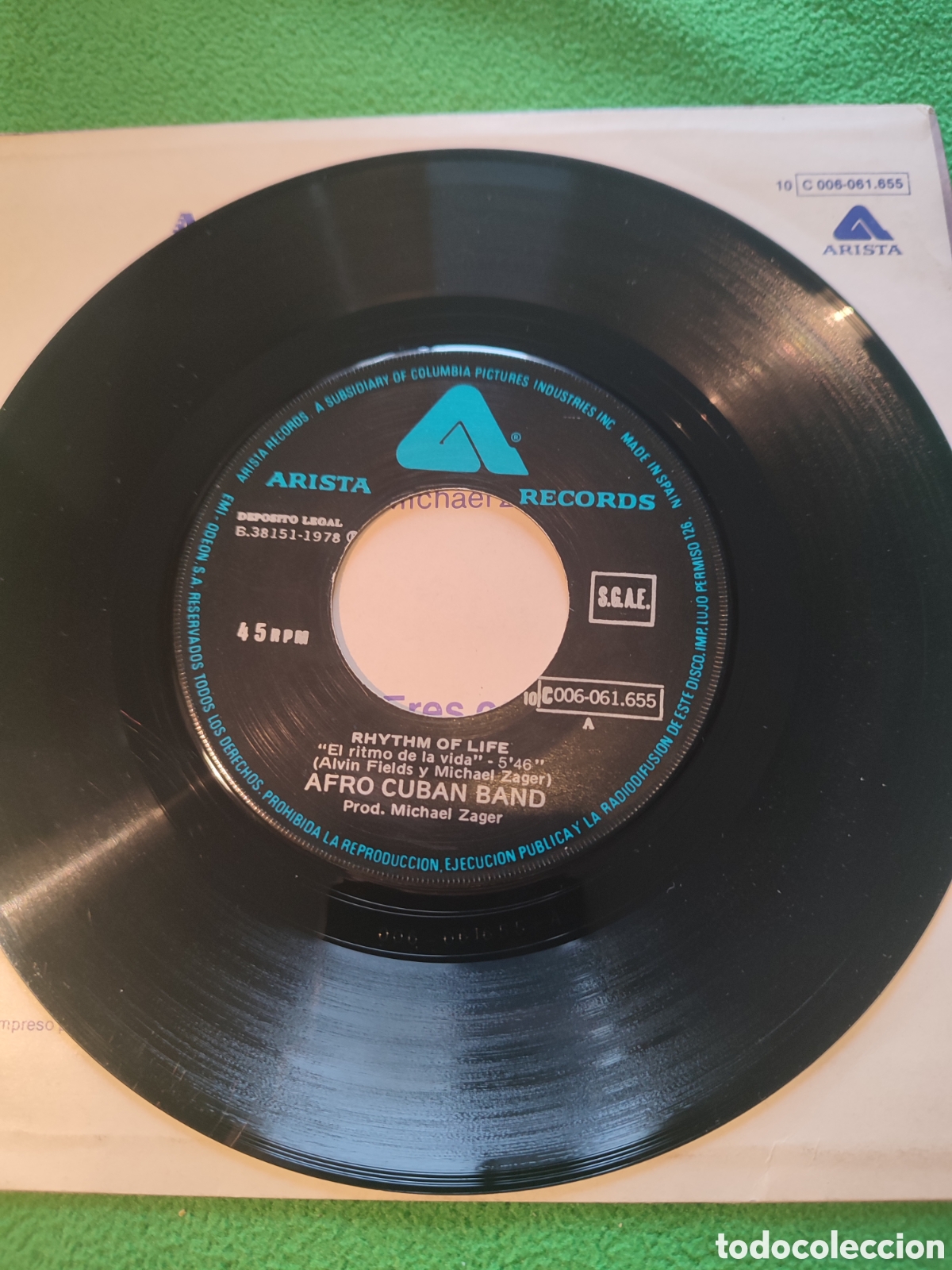 Discos de vinilo: Afro Cuban Band - El ritmo de la vida - Foto 3