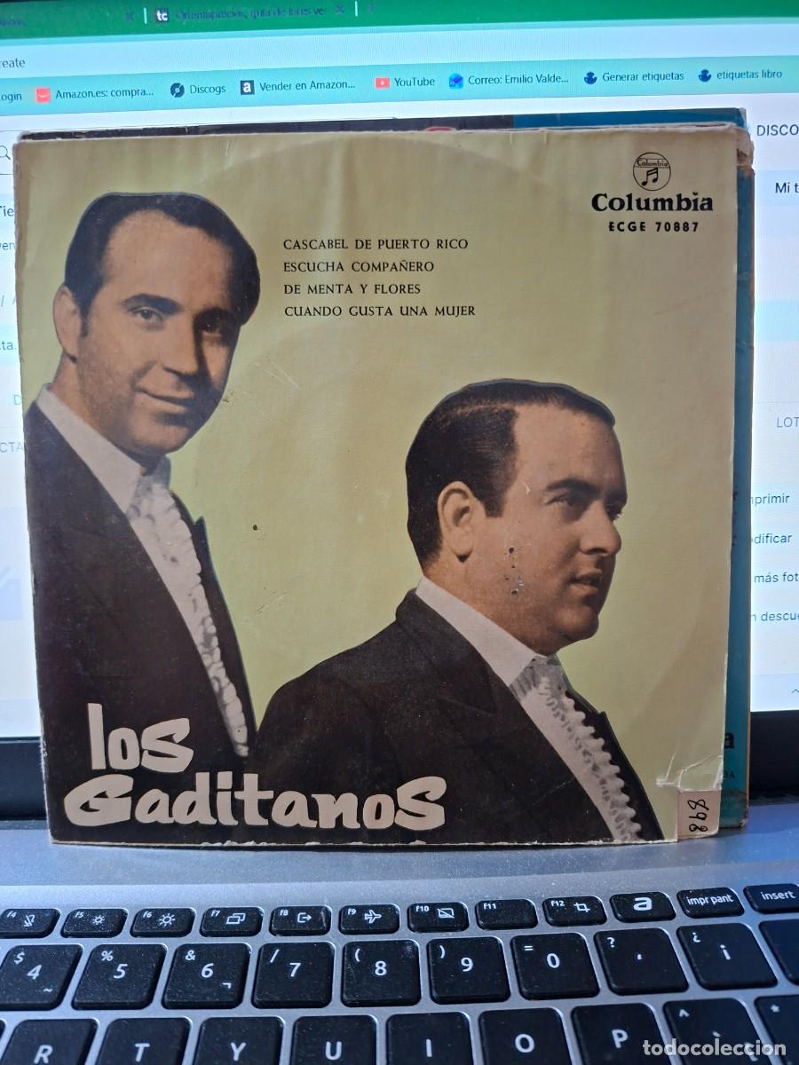 Discos de vinilo: LOS GADITANOS - CASCABEL DE PUERTO RICO - EP DE VINILO