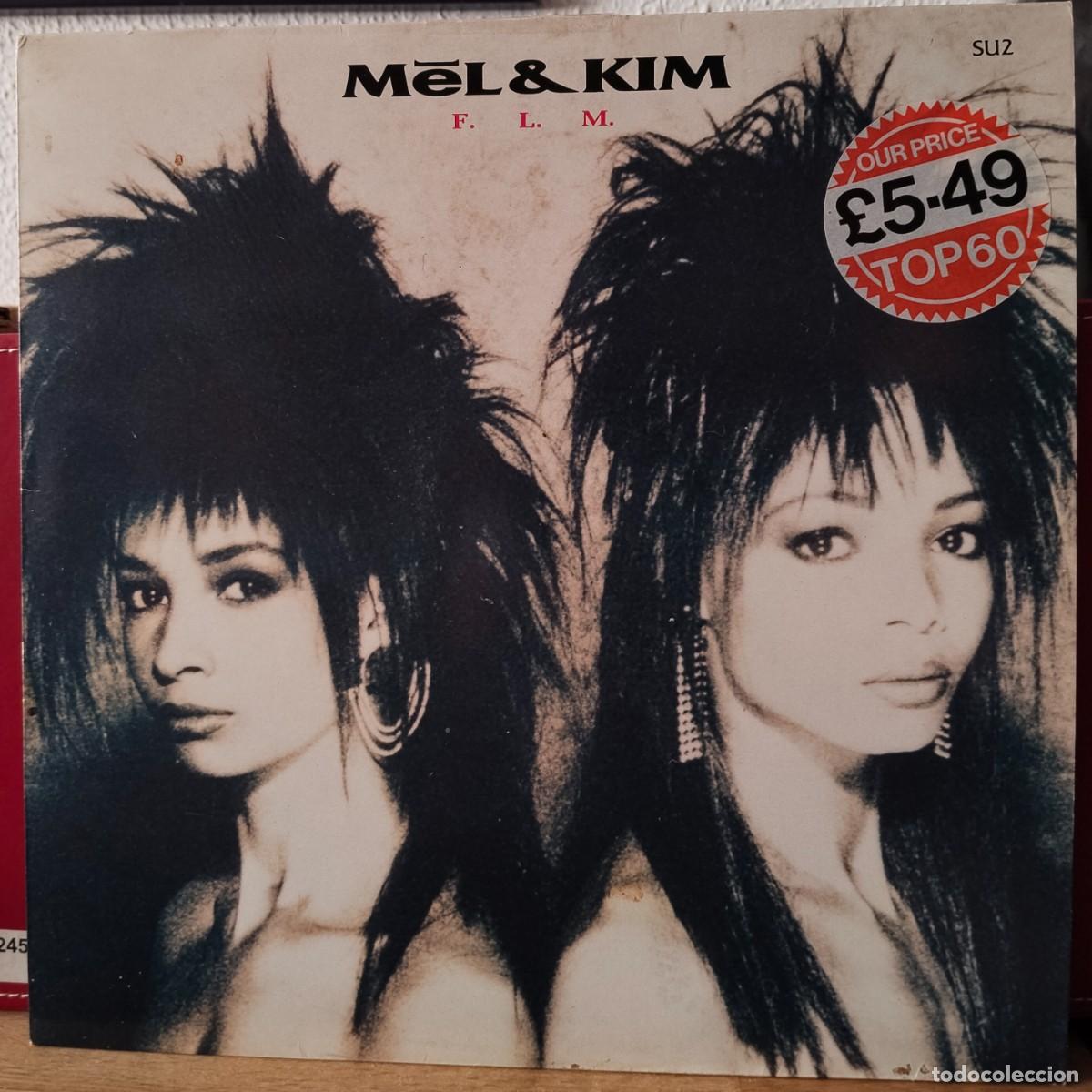 Discos de vinilo: MEL & KIM F.L.M / con pegatina en portada