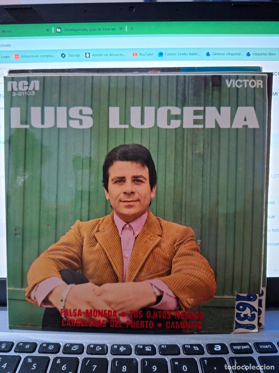 Discos de vinilo: LUIS LUCENA - FALSA MONEDA - EP DE VINILO