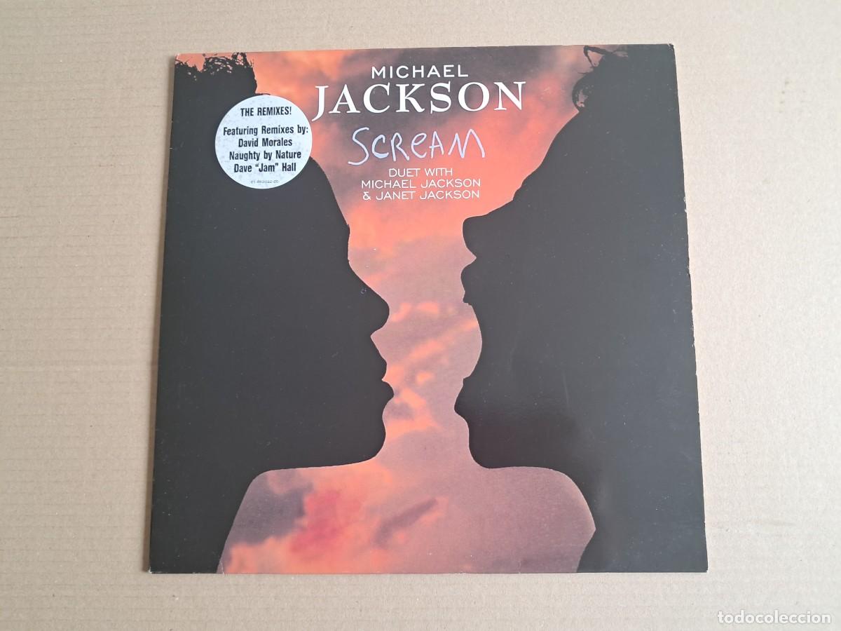 Discos de vinilo: MICHAEL JACKSON - SCREAM MAXI SINGLE 1995 EDICION EUROPEA - Foto 1