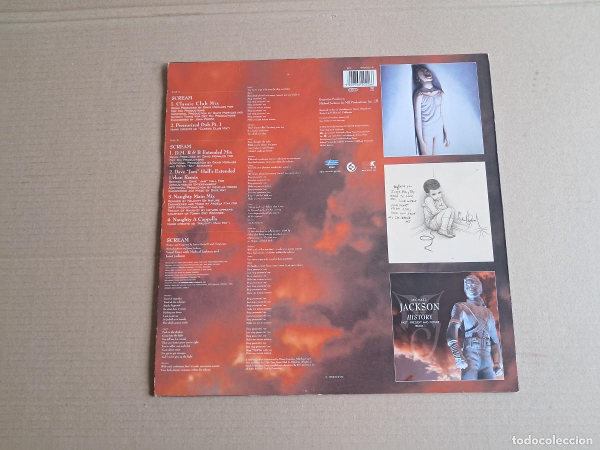 Discos de vinilo: MICHAEL JACKSON - SCREAM MAXI SINGLE 1995 EDICION EUROPEA - Foto 6