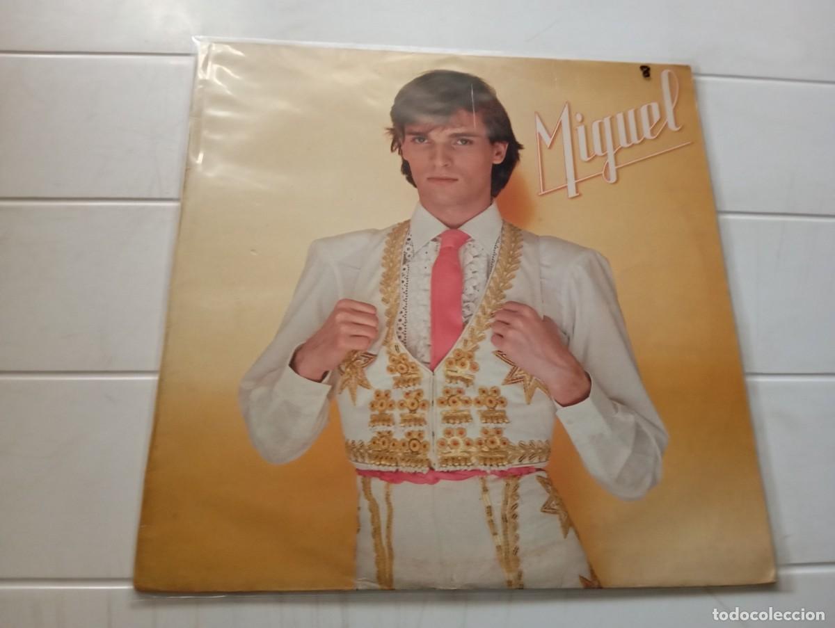 Discos de vinilo: LP MIGUEL BOSE - MORIR DE AMOR - Foto 1