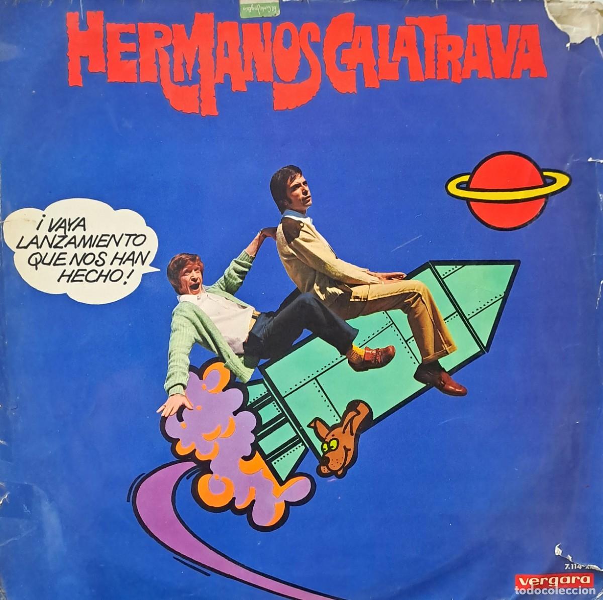 Discos de vinilo: LPs LOS HERMANOS CALATRAVA. MAMA, SOMOS NOVIOS, EUROFESTIVAL..... LP-GESP-297