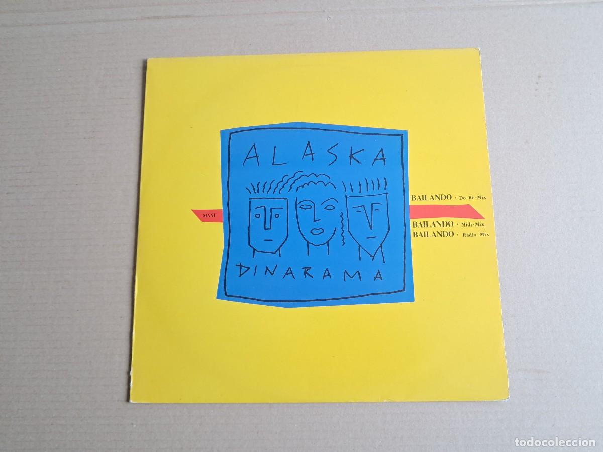 Discos de vinilo: ALASKA Y DINARAMA - BAILANDO MAXI SINGLE 1988