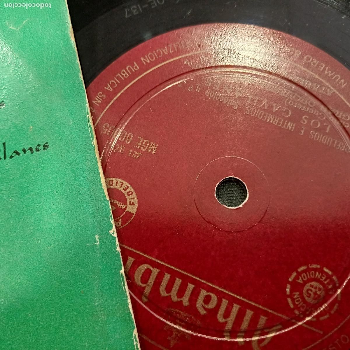 Discos de vinilo: ATAULFO ARGENTA/BOHEMIOS/SINGLE. - Foto 2