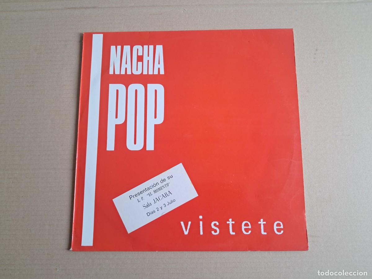 Discos de vinilo: NACHA POP - VISTETE MAXI SINGLE 1987 - Foto 1