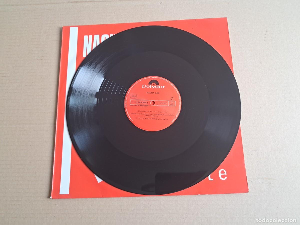 Discos de vinilo: NACHA POP - VISTETE MAXI SINGLE 1987 - Foto 4