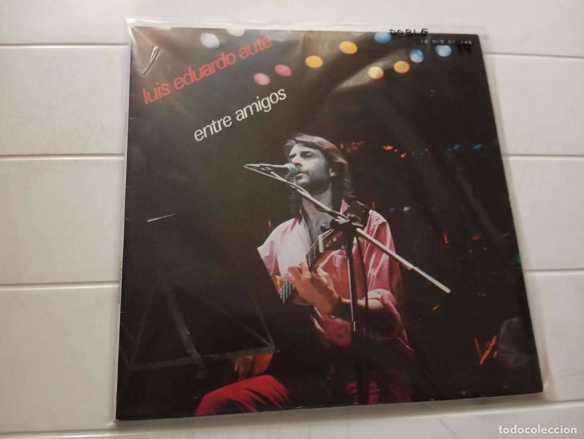 Discos de vinilo: LP LUIS EDUARDO AUTE - ENTRE AMIGOS (DOBLE)