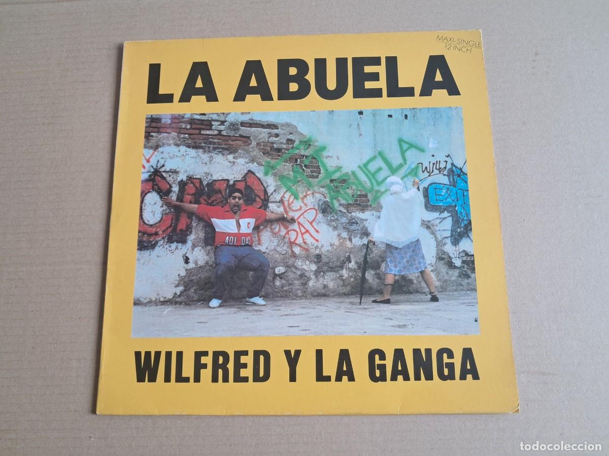 Discos de vinilo: WILFRED Y LA GANGA - LA ABUELA MAXI SINGLE 1990 EDICION ESPA&Ntilde;OLA