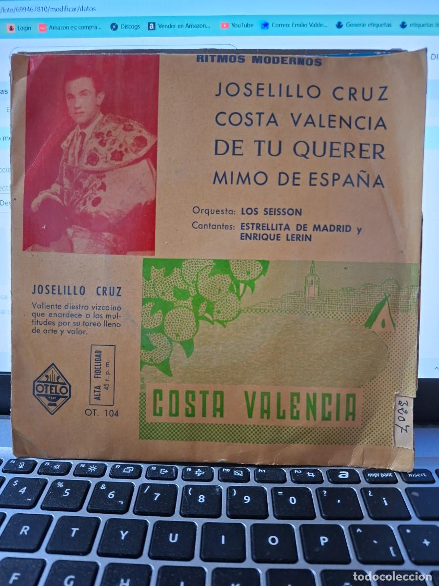 Discos de vinilo: ESTRELLITA DE MADRID Y ENRIQUE LERIN - JOSELILLO CRUZ - EP DE VINILO