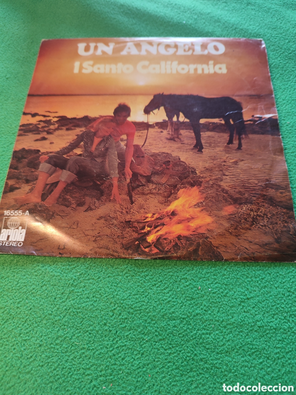 Discos de vinilo: I Santo California - Un angelo 1976