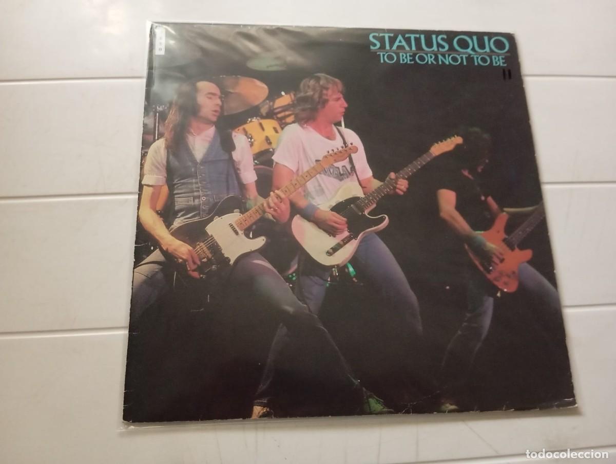 Discos de vinilo: LP STATUS QUO - TO BE OR NOT TO BE