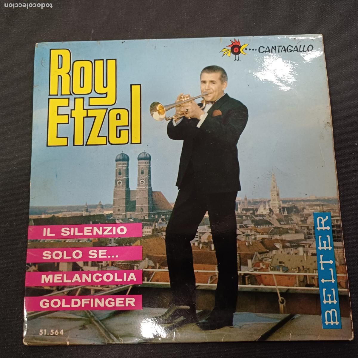 Discos de vinilo: ROY ETZEL/IL SILENZIO/SINGLE. - Foto 1