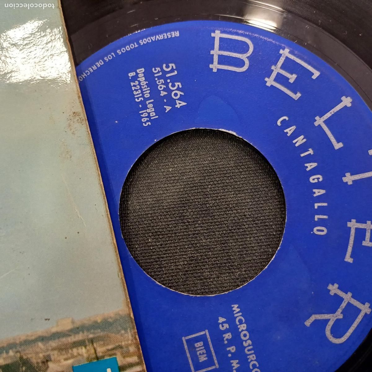 Discos de vinilo: ROY ETZEL/IL SILENZIO/SINGLE. - Foto 2