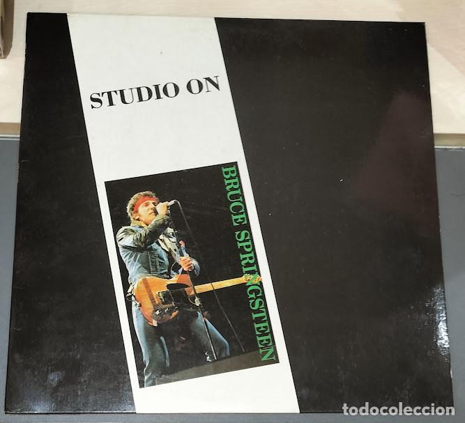 Discos de vinilo: Bruce Springsteen - Studio On - LP B.S. Fans Club Records U.S.A.
