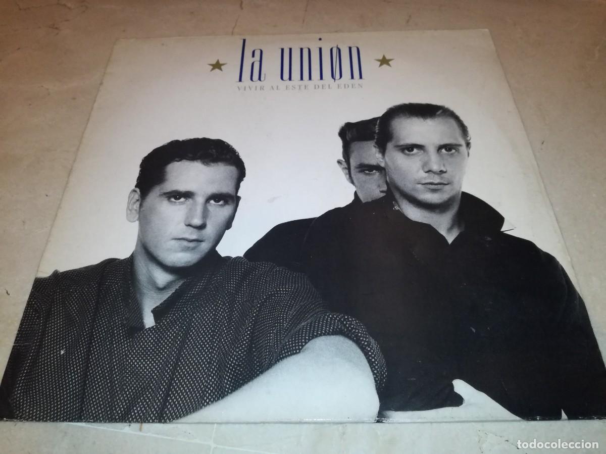 Discos de vinilo: LA UNION-VIVIR AL ESTE DEL EDEN-ORIGINAL 1988