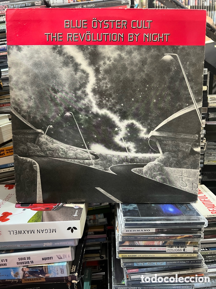 Vinyl records: Blue &ouml;yster cult The rev&ouml;lution by night