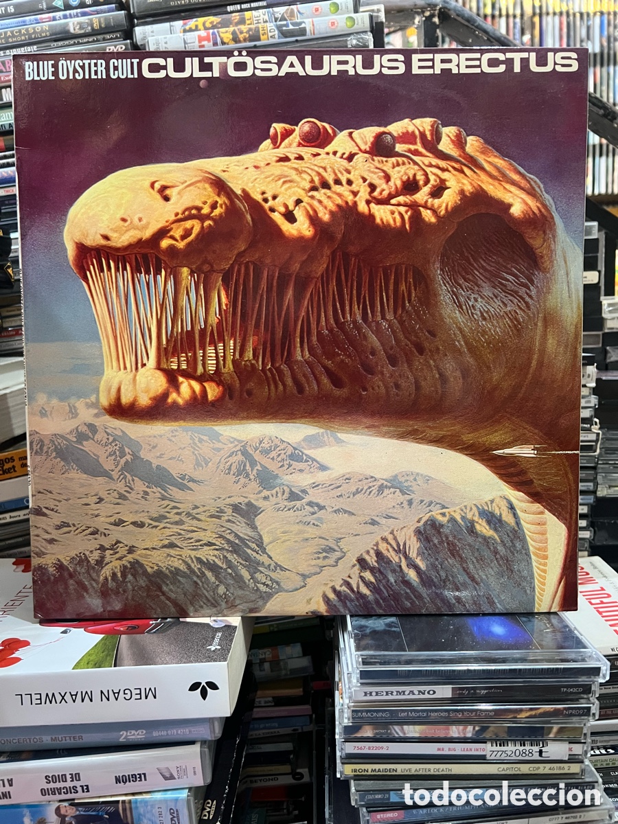 Vinyl records: Blue &ouml;yster cult Cult&ouml;saurus erectus