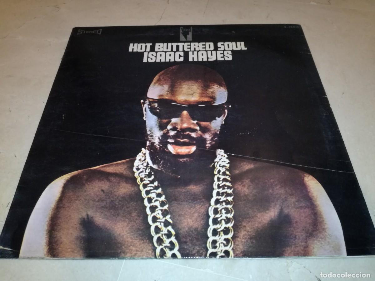 Discos de vinilo: ISAAC HAYES-HOT BUTTERED SOUL-GATEFOLD-ORIGINAL ESPA&Ntilde;OL 1969