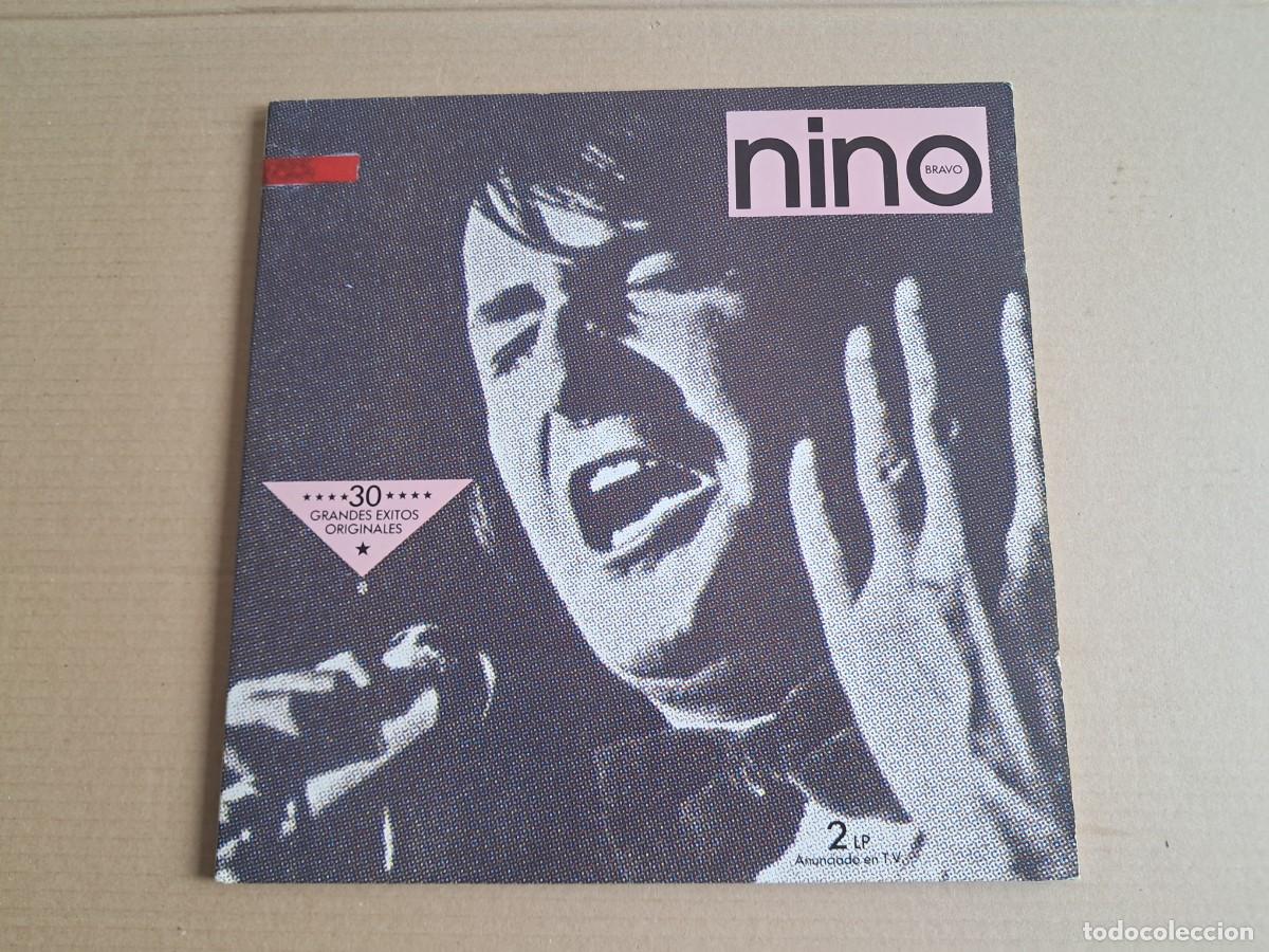 Discos de vinilo: NINO BRAVO - 30 GRANDES EXITOS ORIGINALES DOBLE LP 1990