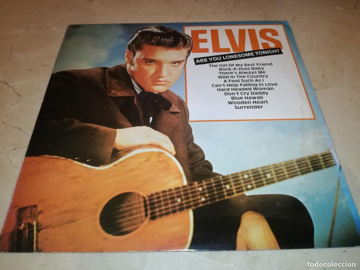 Discos de vinilo: ELVIS PRESLEY-ARE TOU LONESOME TONIGHT-VINILO EN EXCELENTE ESTADO