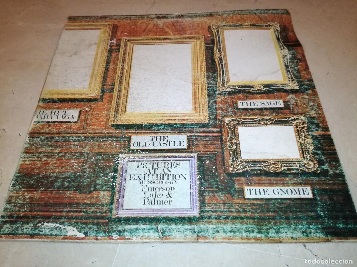 Discos de vinilo: EMERSON, LAKE & PALMER-PICTURES AT AN EXHIBITION-GATEFOLD-PRIMERA EDICI&Oacute;N INGLESIA UK 1971