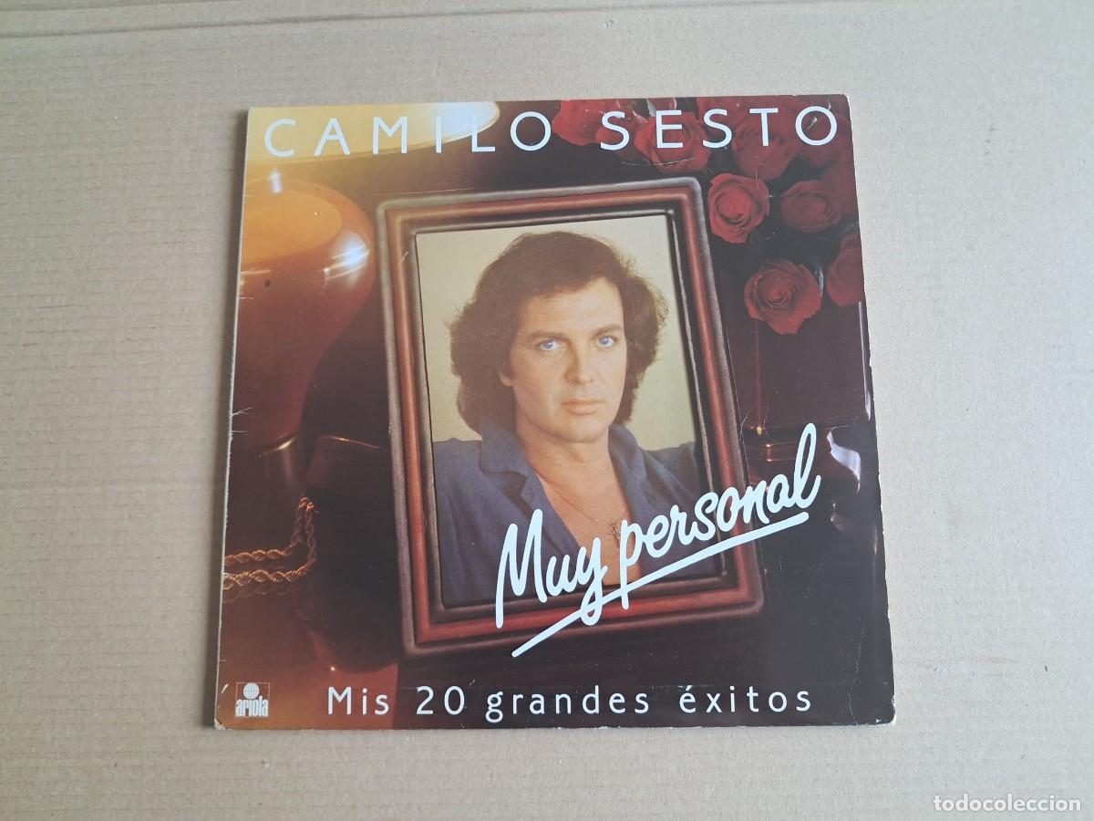 Discos de vinilo: CAMILO SESTO - MUY PERSONAL MIS 20 GRANDES EXITOS DOBLE LP 1982