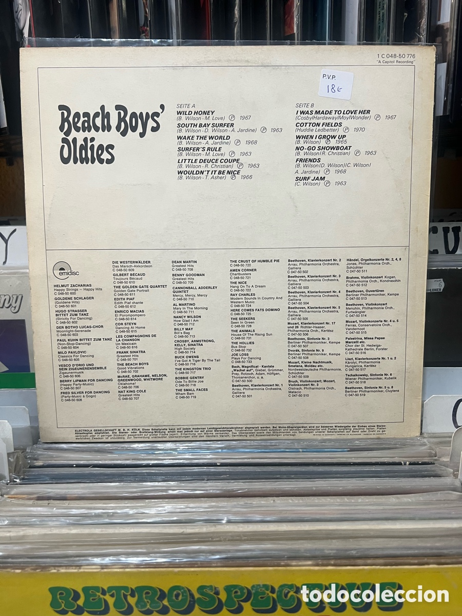 Discos de vinilo: Beach boys&rsquo; oldies Lp - Foto 2