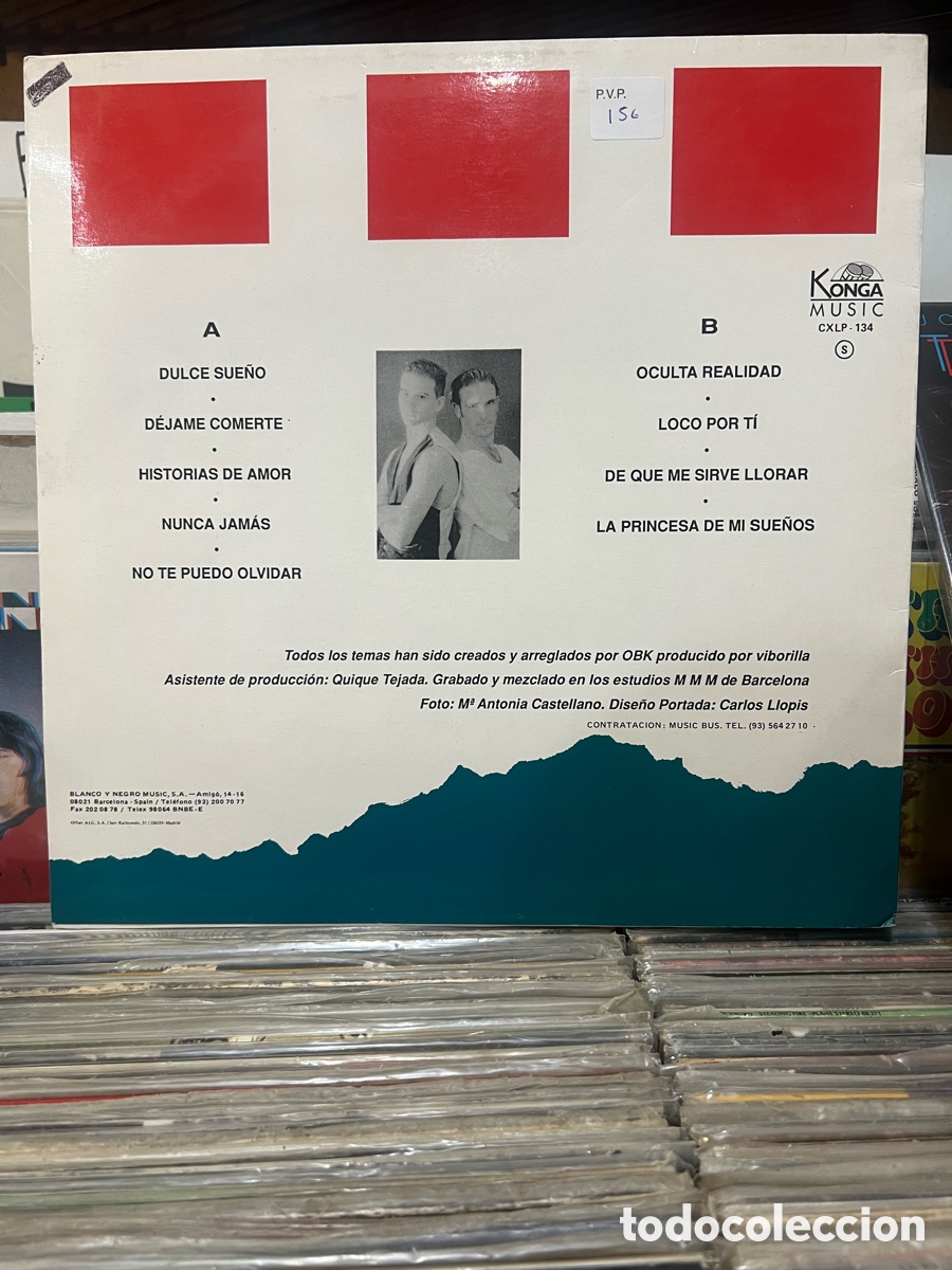 Discos de vinilo: OBK &hellip;ll&aacute;malo sue&ntilde;o Lp - Foto 2