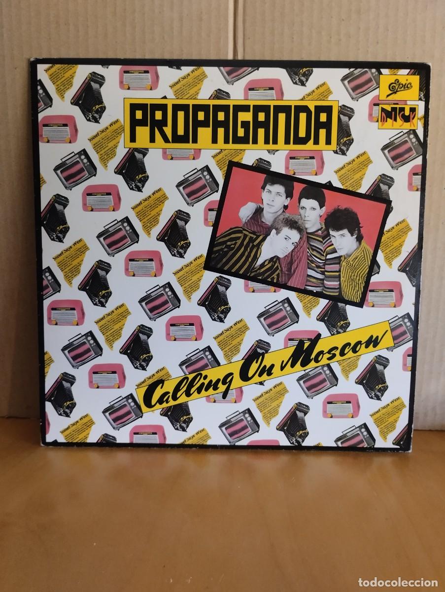 Discos de vinilo: PROPAGAGANDA ---- CALLING ON MOSCOW - 10 INCH - Foto 1