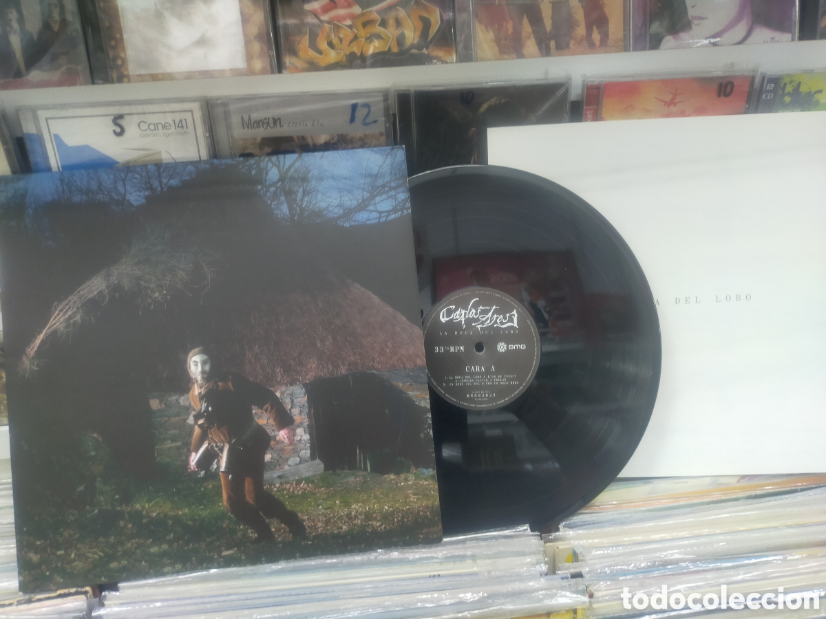 Discos de vinilo: Carlos ares LP la boca del lobo carpeta doble 2025