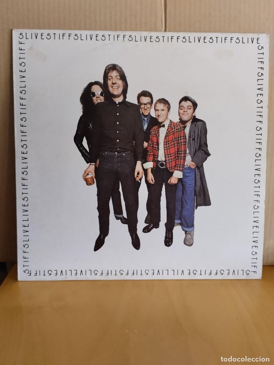 Discos de vinilo: STIFFS LIVE STIFFS---- N. LOWE,W.ERIC,L.WALLIS,E.COSTELLO,I.DURY - Foto 1
