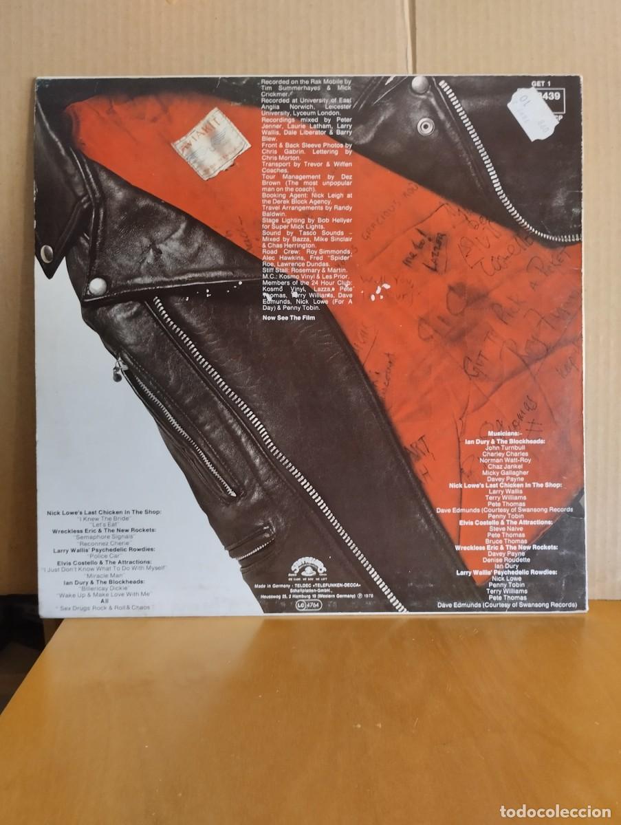 Discos de vinilo: STIFFS LIVE STIFFS---- N. LOWE,W.ERIC,L.WALLIS,E.COSTELLO,I.DURY - Foto 2