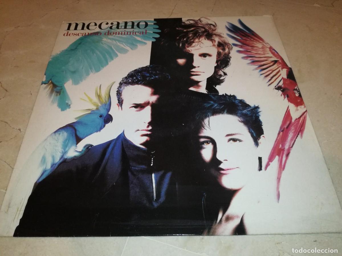 Discos de vinilo: MECANO-DESCANSO DOMINICAL-CONTIENE ENCARTE-ORIGINAL 1988