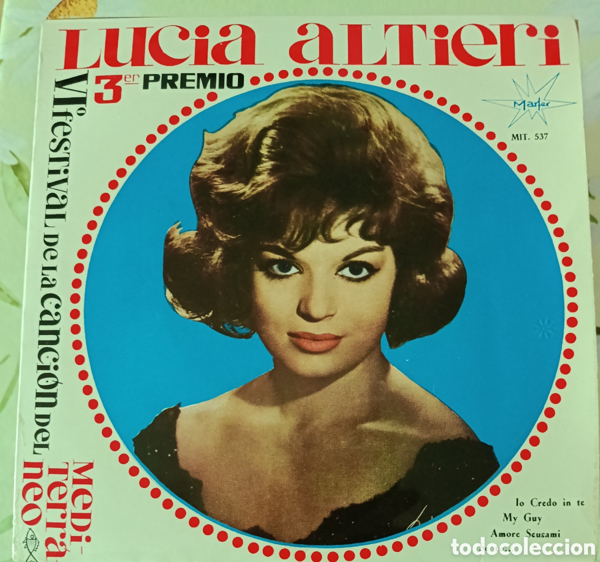 Discos de vinilo: Lucia Altieri Ep sello Marfer editado en Espa&ntilde;a a&ntilde;o 1964.