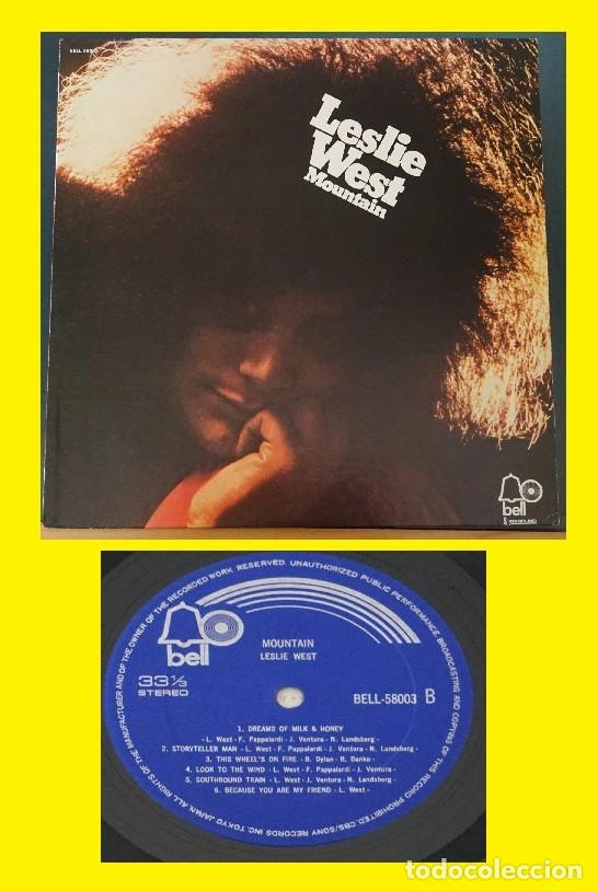 Discos de vinilo: mountain, leslie west / MOUNTAIN 1969 !! ULTRA-RARO 1&ordm; LP !! EDIC ORIG JAPAN + INSERT, Hard Psych !!