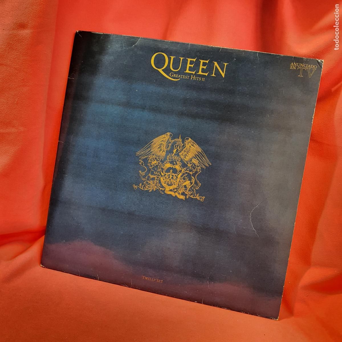 Discos de vinilo: LP DOBLE-QUEEN GREATEST HITS II-TWO LP SET-EMI ODEON-1991-VER FOTOGRAF&Iacute;AS.