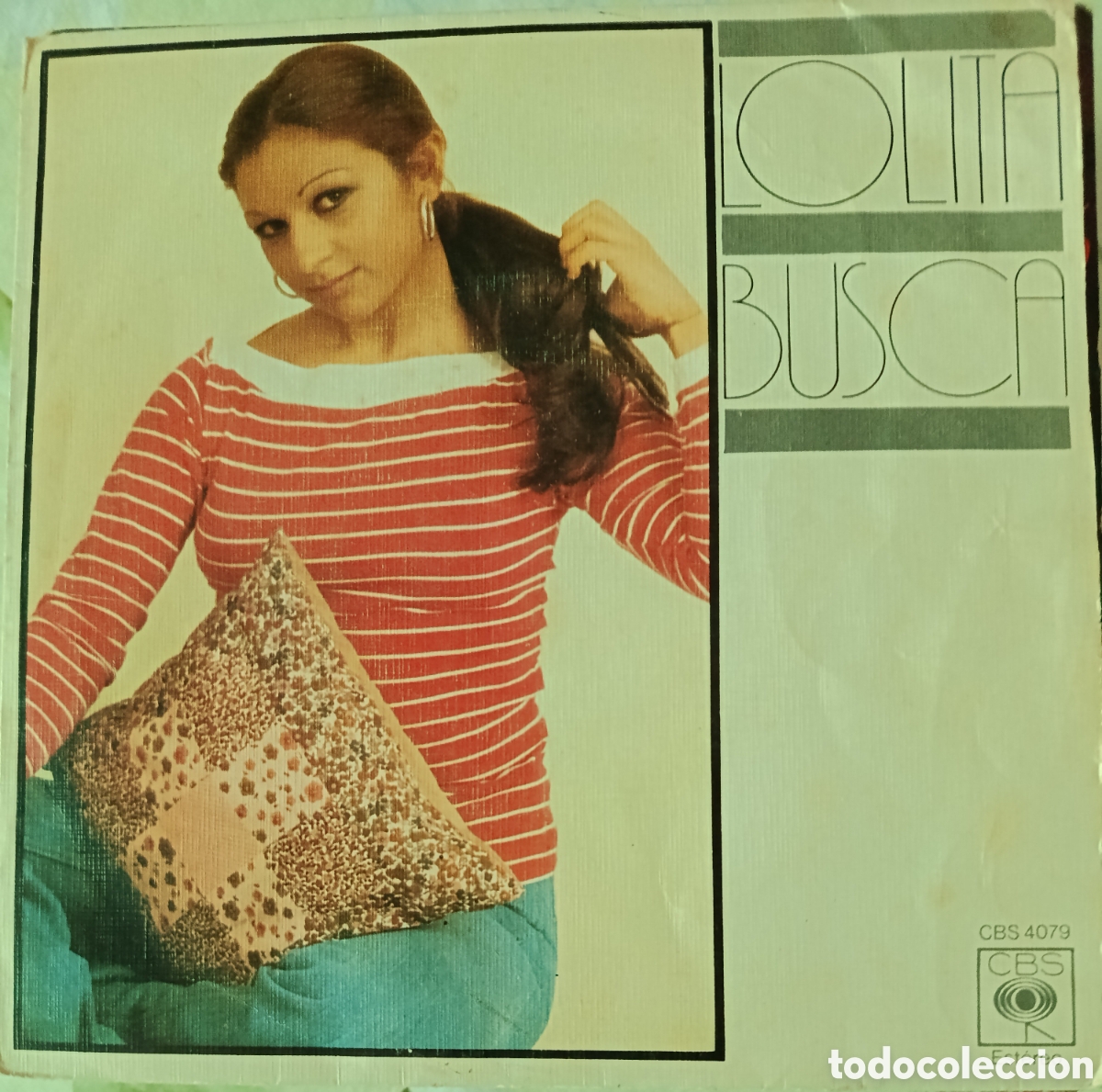 Discos de vinilo: Lolita single sello CBS editado en Espa&ntilde;a a&ntilde;o 1976.