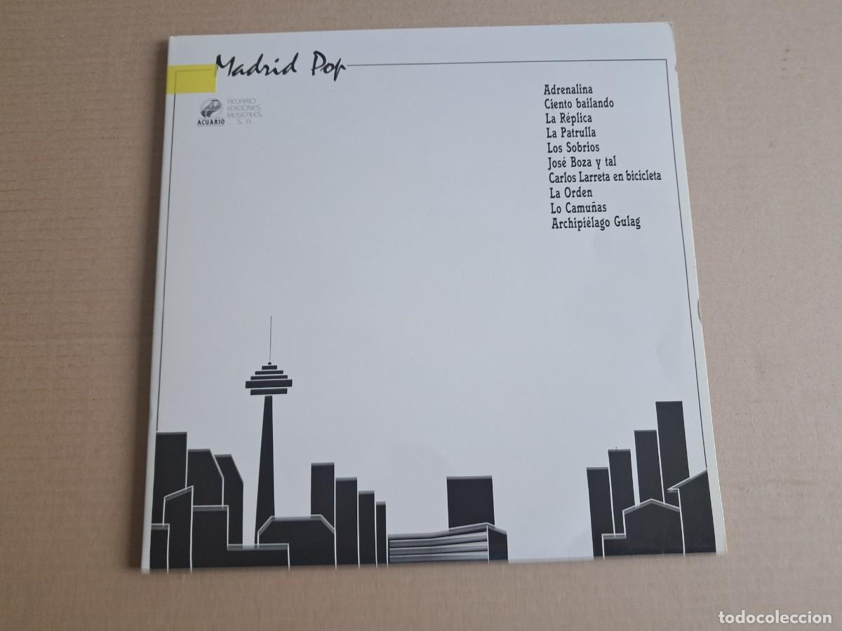 Discos de vinilo: VARIOS ARTISTAS - MADRIP POP DOBLE LP 1987
