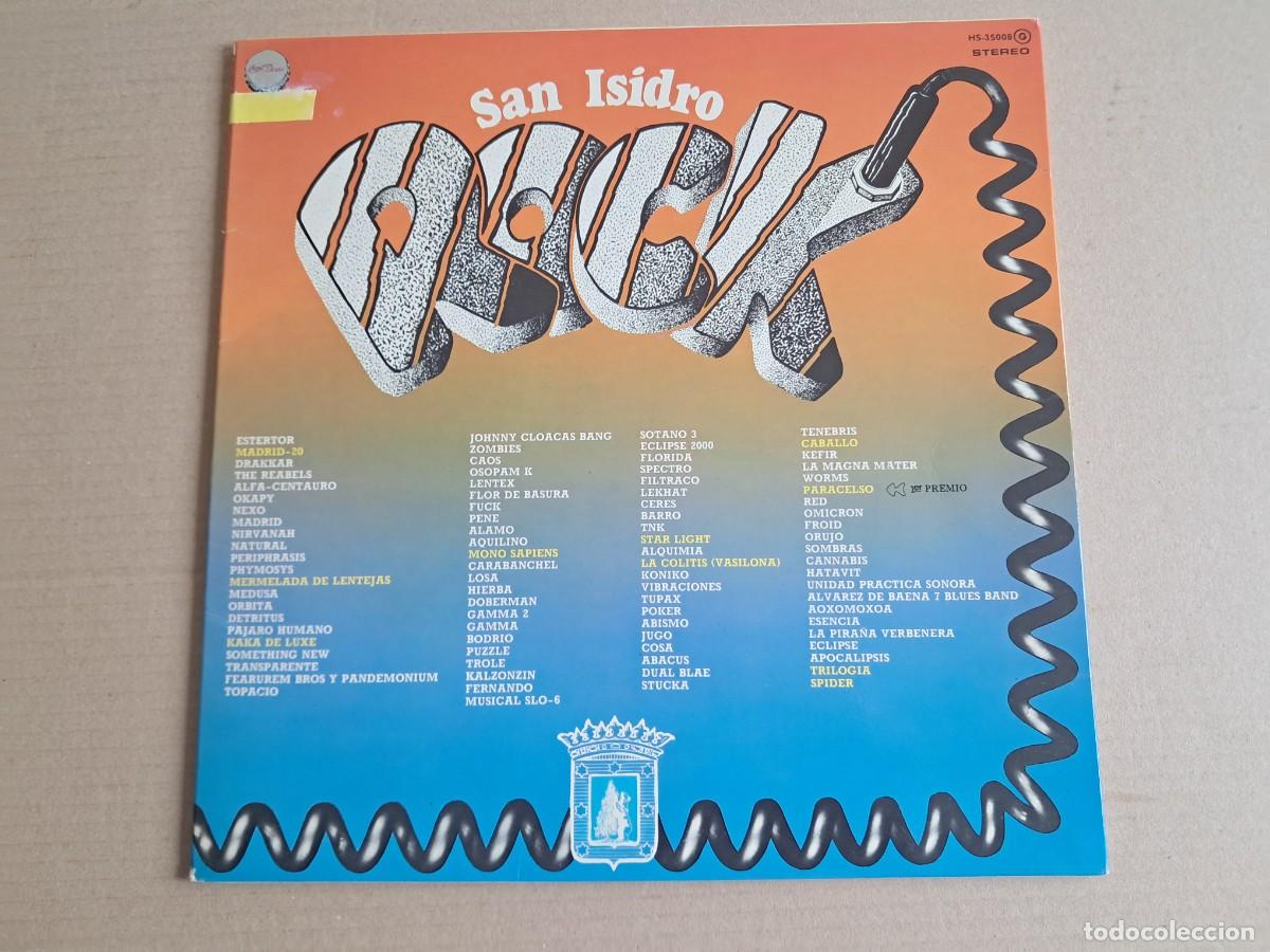 Discos de vinilo: VARIOS ARTISTAS - SAN ISIDRO ROCK LP PROMOCIONAL 1978