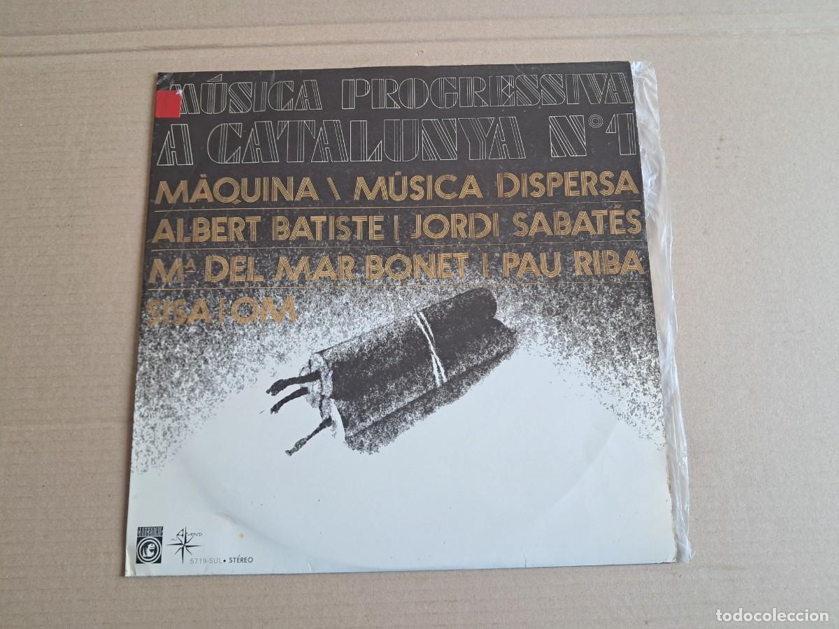 Discos de vinilo: VARIOS ARTISTAS - MUSICA PROGRESSIVA A CATALUNYA N&ordm; 1 LP 1971