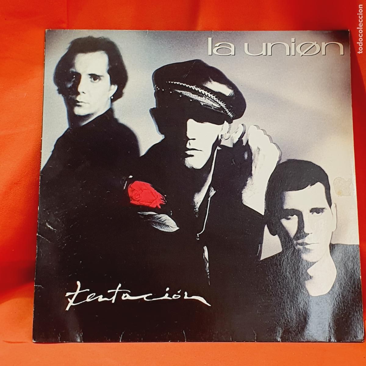 Discos de vinilo: LP-LA UNI&Oacute;N-TENTACI&Oacute;N-WEA-1990-BUEN ESTADO-VER FOTOGRAF&Iacute;AS-COLECCIONES.