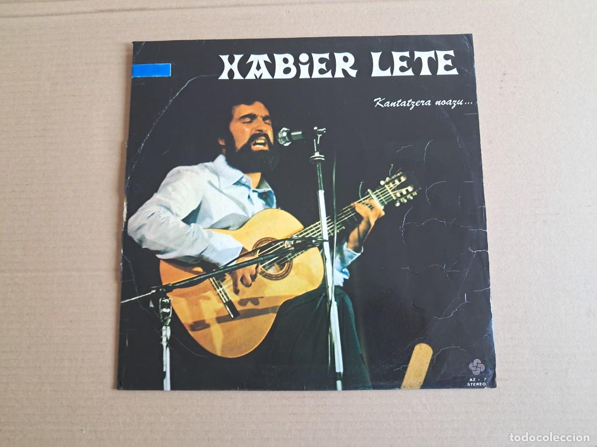 Discos de vinilo: XABIER LETE - KANTATZERA NOAZU LP 1976