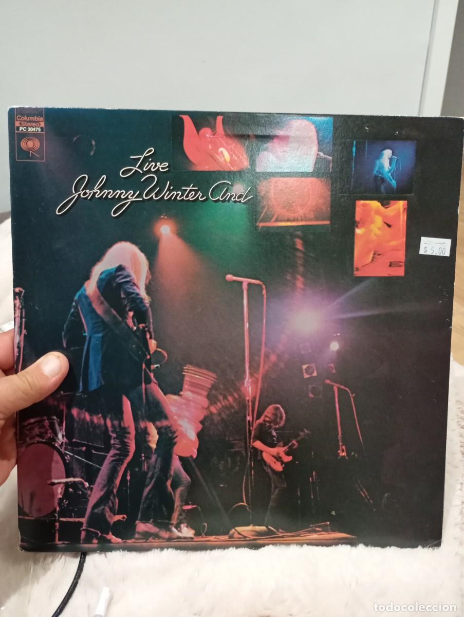 Discos de vinilo: LP ORIG USA JOHNNY WINTER AND LIVE VG+++