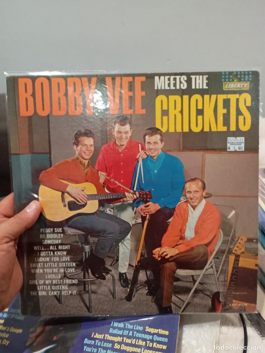 Discos de vinilo: LP ORIG USA 1963 BOBBY VEE MEETS THE CRICKETS VG++
