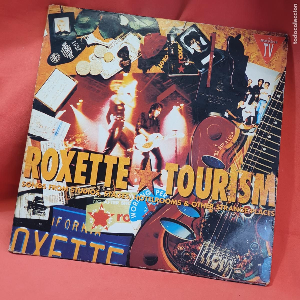 Discos de vinilo: LP DOBLE-ROXETTE*TOURISM-1992-USADO-EN BUEN ESTADO-VER FOTORAF&Iacute;AS-COLECCIONISTAS